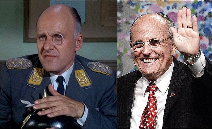 Rudy and Colonel Klink from Hogan's Heroes more 