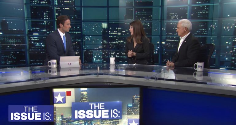 Stephanie Miller vs John Cox on “The Issue Is: with Elex Michaelson” Stephanie Miller vs John Cox on “The Issue Is: with Elex Michaelson”