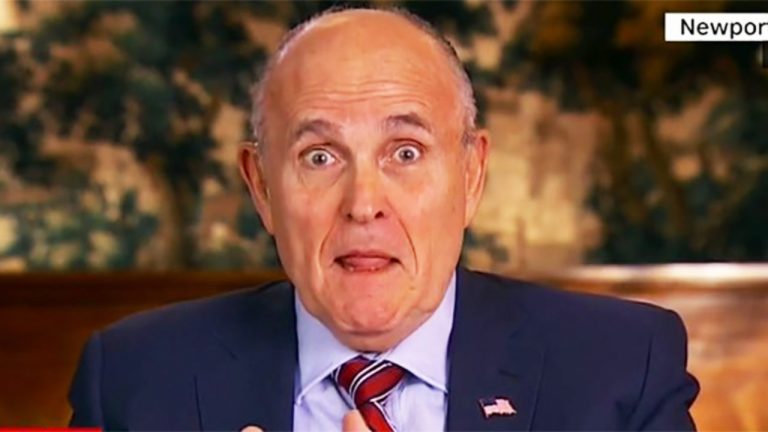 Rudy Giuliani denies inappropriate behavior in upcoming ‘Borat’ movie