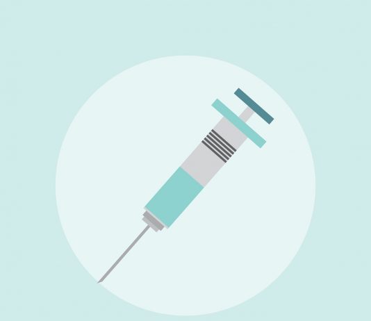 syringe injection vaccine