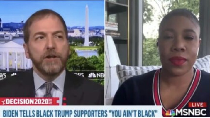 Biden Spokesperson Symone Sanders STEAMROLLS Chuck Todd On ‘You Ain’t Black’ Question: ‘I’m Not Going To Do This’ Biden Spokesperson Symone Sanders STEAMROLLS Chuck Todd On ‘You Ain’t Black’ Question: ‘I’m Not Going To Do This’