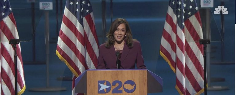 History made as Harris accepts VP nomination; Obama condemns Trump’s ‘failure,’ ‘lies,’ ‘conspiracy theories’ History made as Harris accepts VP nomination; Obama condemns Trump’s ‘failure,’ ‘lies,’ ‘conspiracy theories’