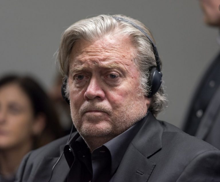 Former Trump aide Steve Bannon charged with swindling donors in private border wall effort