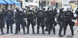 riot police