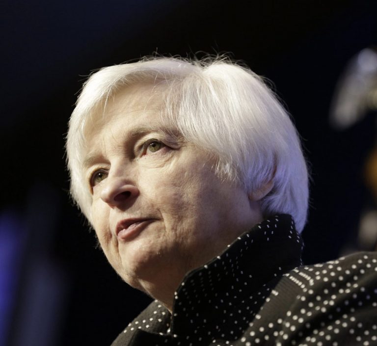 Janet Yellen confirmed as first female treasury secretary in U.S. history Janet Yellen confirmed as first female treasury secretary in U.S. history