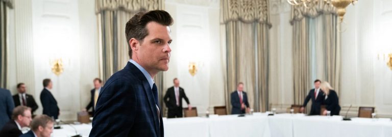 Bombshell Letter: Matt Gaetz Paid for Sex With Minor, Wingman Says