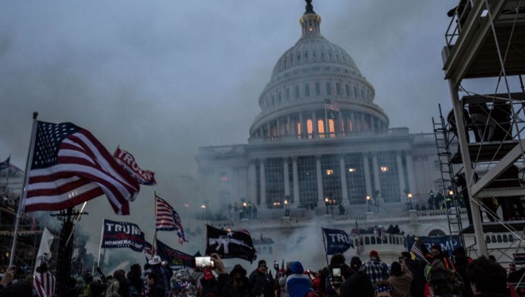 Fence goes up around US Capitol, as law enforcement braces for this weekend’s Far Right protests