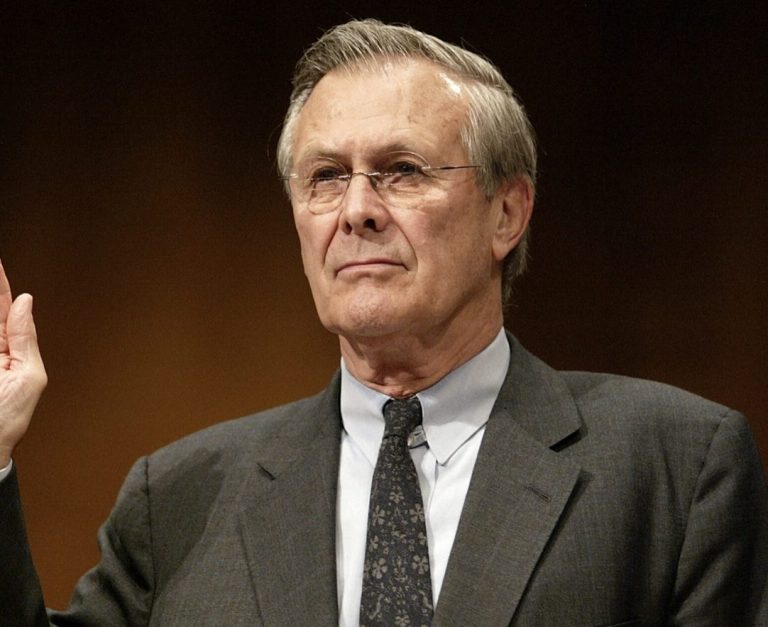Donald Rumsfeld, Defense Secretary During Iraq War, Is Dead at 88 Donald Rumsfeld, Defense Secretary During Iraq War, Is Dead at 88