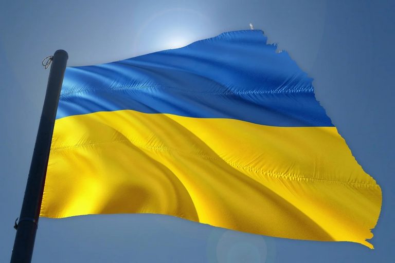 Kiev Kyiv Ukraine Flag