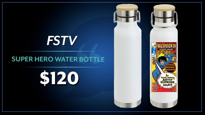 FSTV Fund Drive Water Bottle