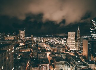 San Francisco Skyline Dark