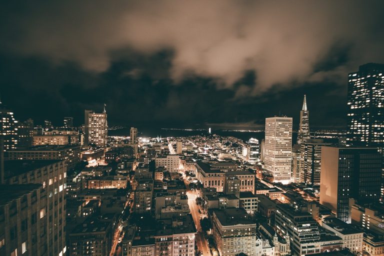 San Francisco Skyline Dark