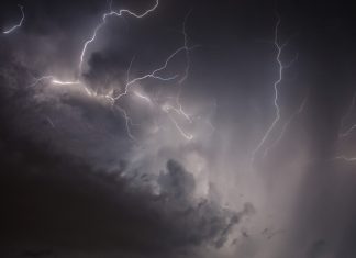 Storm Lightning Clouds Weather Rain