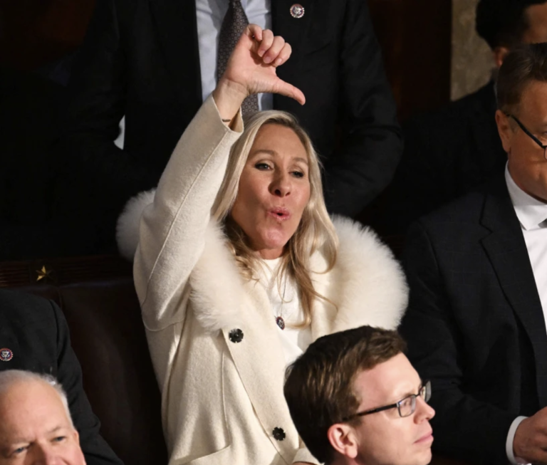 Marjorie Taylor Greene MTG State of the Union SOTU