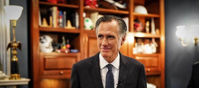 Sen. Mitt Romney says he will not run for re-election in 2024