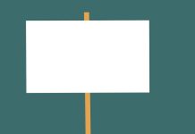 Union Strike Picket Sign