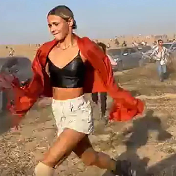Music festival revelers in the Israeli desert were massacred by Hamas militants Music festival revelers in the Israeli desert were massacred by Hamas militants