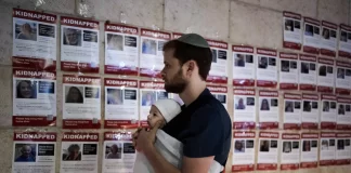 Israel Hostages Kidnapped Posters Hamas