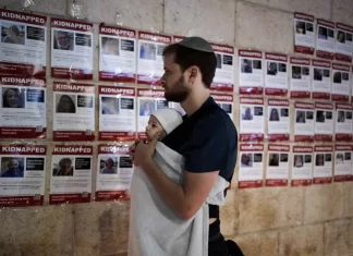 Israel Hostages Kidnapped Posters Hamas
