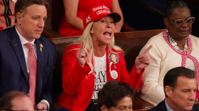 Marjorie Taylor Greene MAGA Hat SOTU