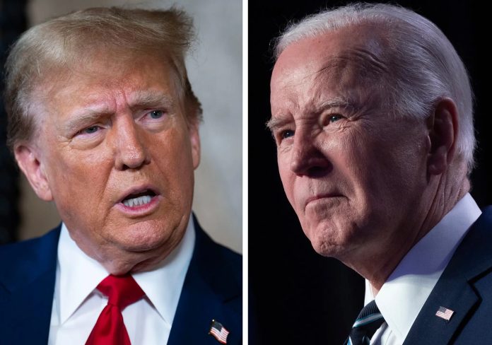 Trump and Biden