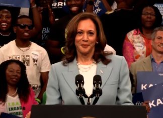 Kamala Harris At Atlanta Campaign Rally