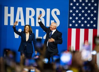 Kamala Harris Tim Walz Rally
