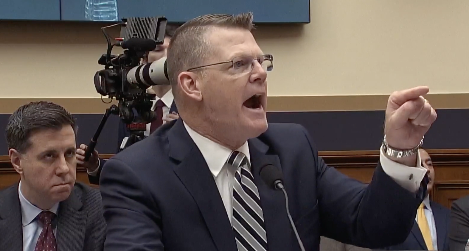 Secret Service chief and GOP lawmaker get into screaming match at ...